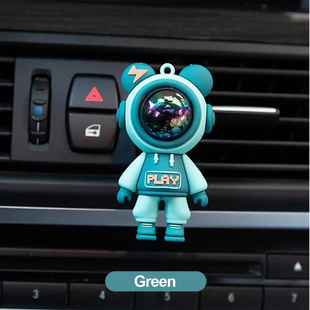 Car Air Outlet Perfume Clip Cartoon Astronaut Freshener Conditioning SUV Truck
