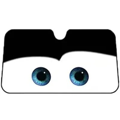 Car Solar Protection 4 Colors Eyes Heated Windshield Sunshade Car Window