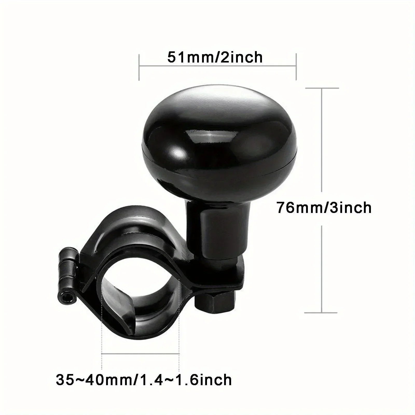 Steering Wheel Spinner Knob - Universal Truck Heavy Car Duty Anti Slip