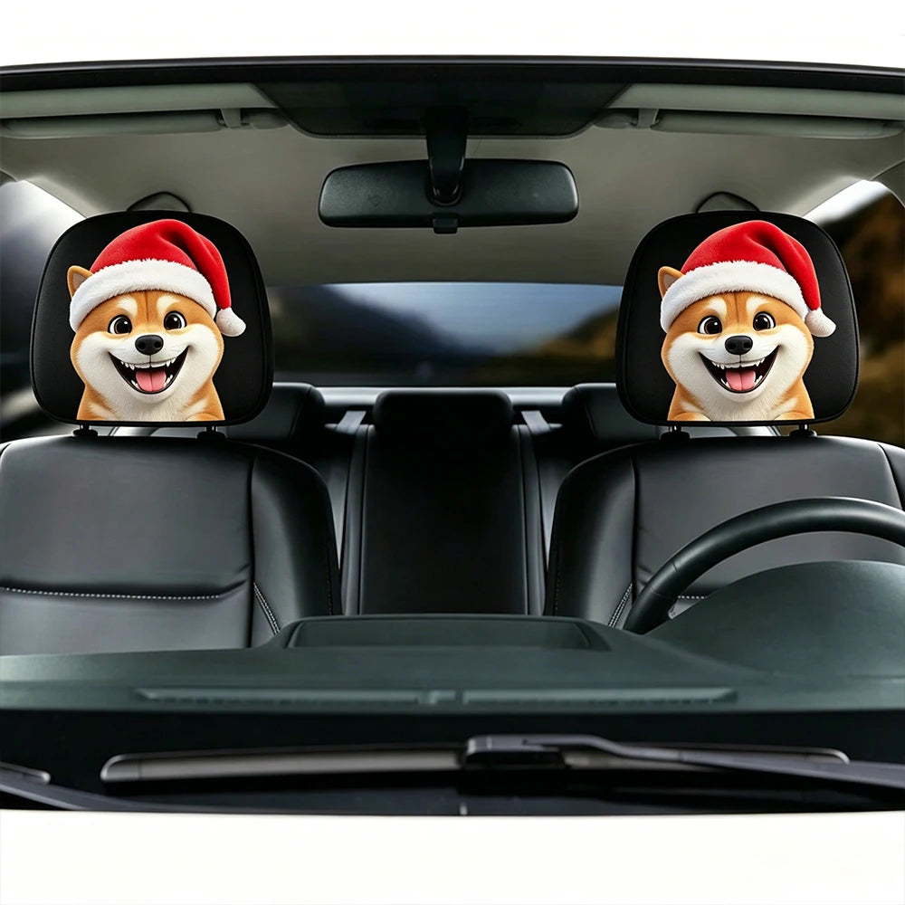 Car Headrest Funny Cover Accessories Interior Gadgets Decor Styling Ideas Seat