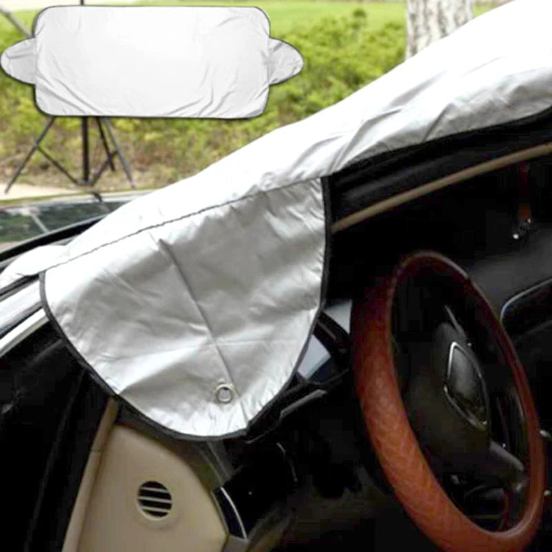 Car Windshield Protector Anti-falling leaves Sun Shade Dust Frost Freezing Snow Premium Automotive Accessory