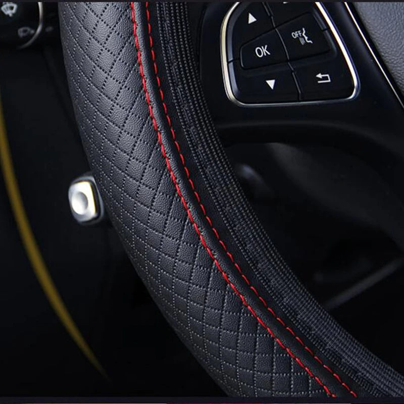 Universal Steering Wheel Cover 37/38 cm Automobile non-slip Car Auto