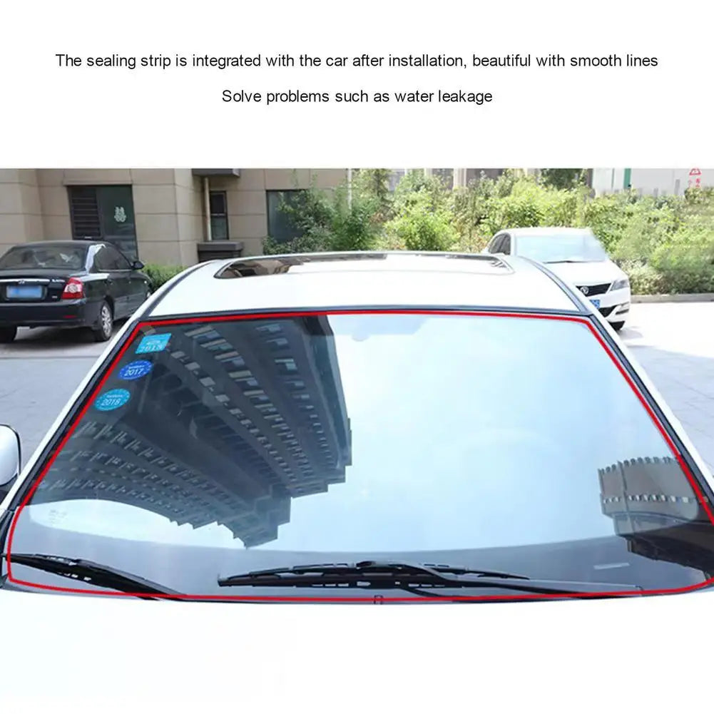 Car Seals Edge Sealing Strips Rubber Auto Roof Windshield Sealant Protector Premium Automotive Accessory