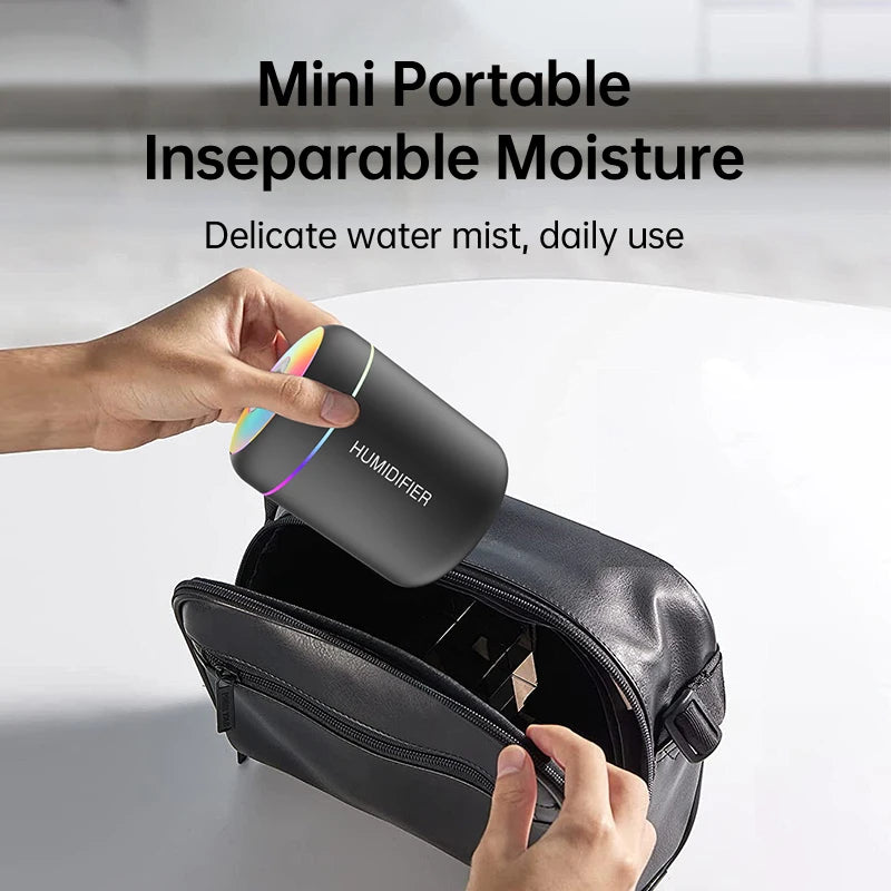 180ML Mini Air Humidifier USB Electric Aroma Diffuser Essential Oil Purifier