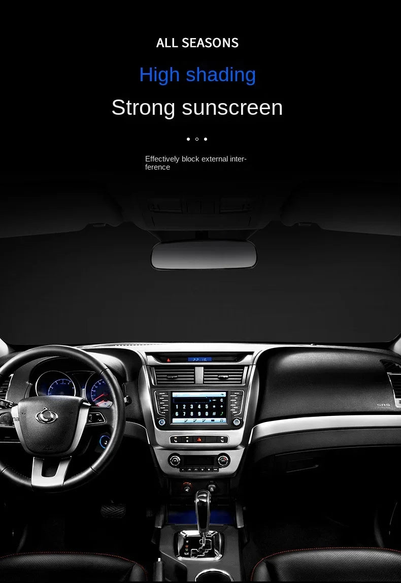 Car Magnetic Snow Shield Winter Front Windshield Cover Anti-frost Sun Protection