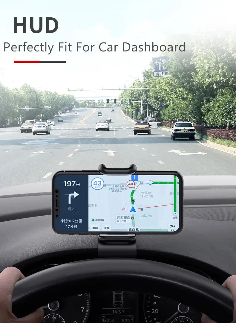 360 Rotatable Car Phone Holder Universal Cell Stands Rack Dashboard Bracket
