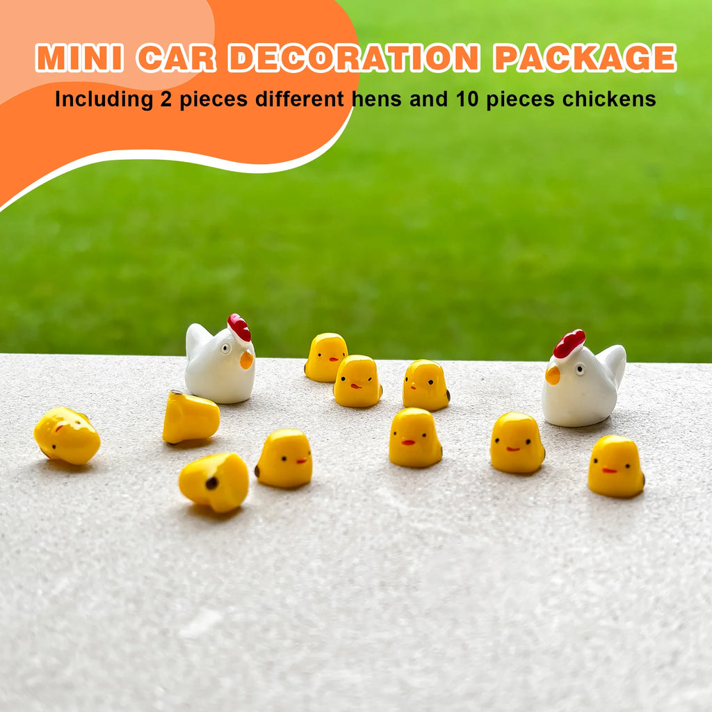 Cute Mini Animal Car Dashboard Accessories Fun Rear view Mirror Decor Interior Premium Automotive Accessory