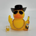 Funny Middle Finger Duck Car Dashboard Decoration Cool Rubber with Small Wine Premium Automotive Accessory