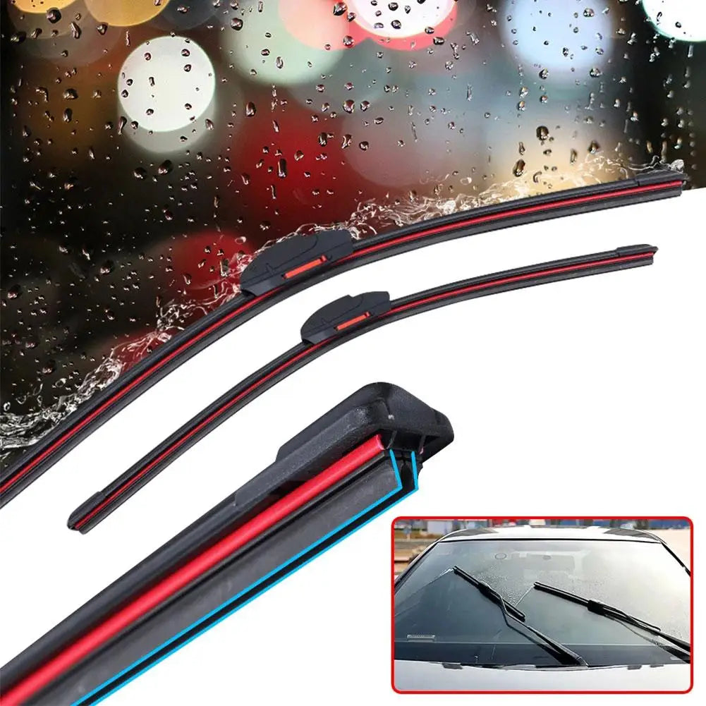 Car Windshield Wiper Blades Multi functional double-layer Soft Rubber Automotive Premium Automotive Accessory