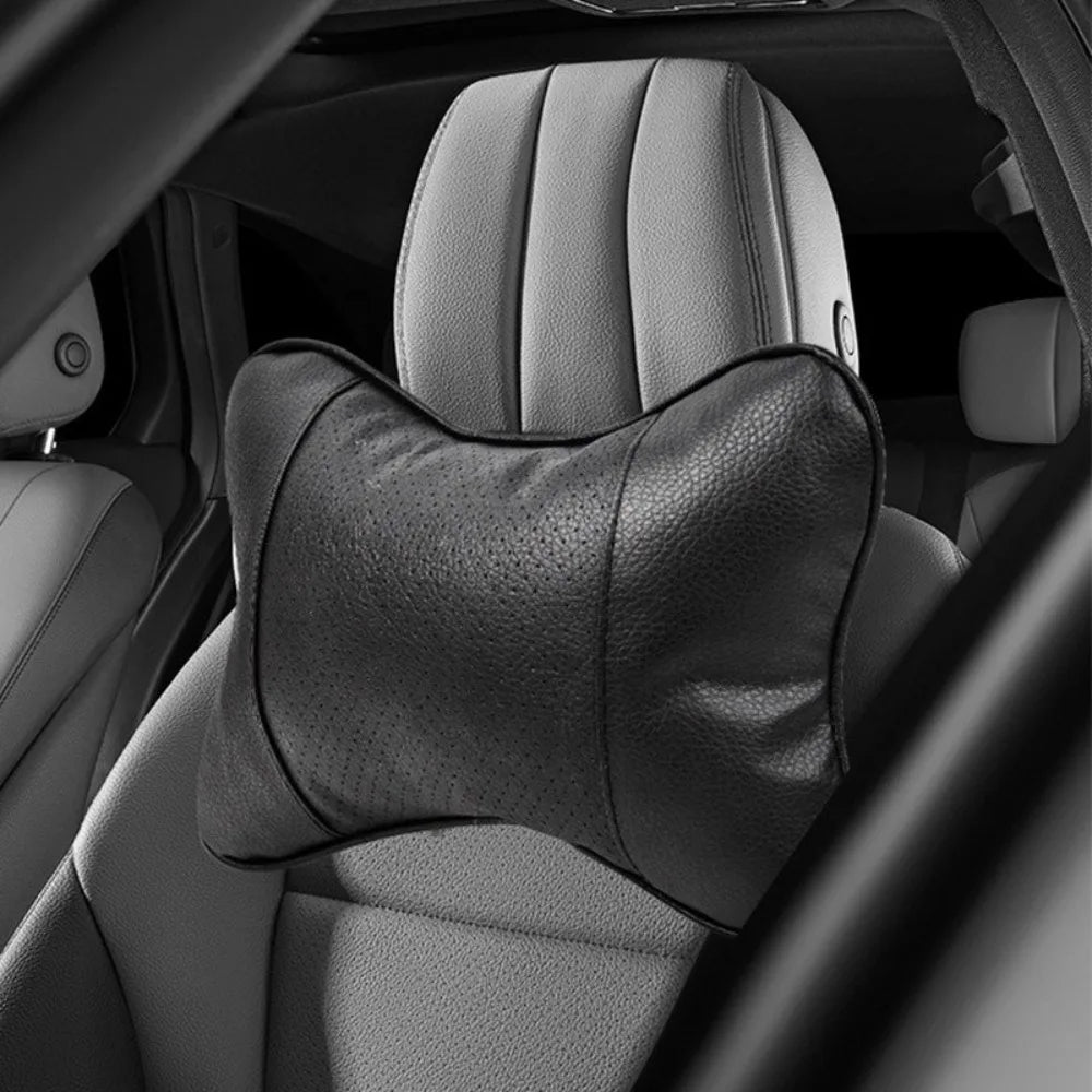 Car Seat Headrest with Breathable Mesh Auto Safety Head and Neck Rest Relax