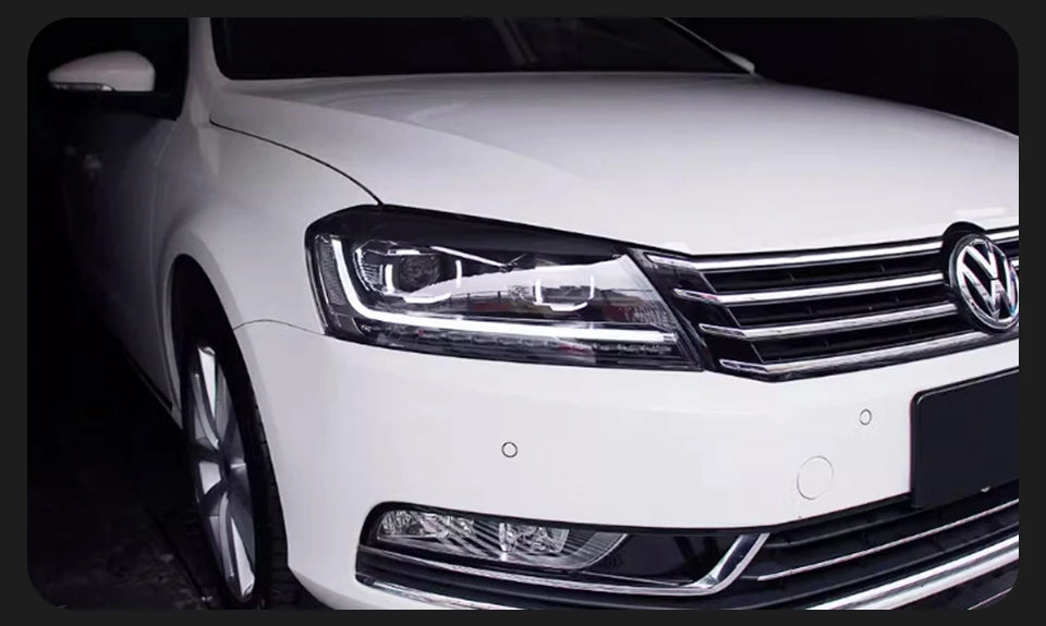 AKD Car Lights for VW Passat B7 LED Headlight Projector Lens 2012-2015 Magotan Dynamic Signal DRL Head Lamp Auto Accessories