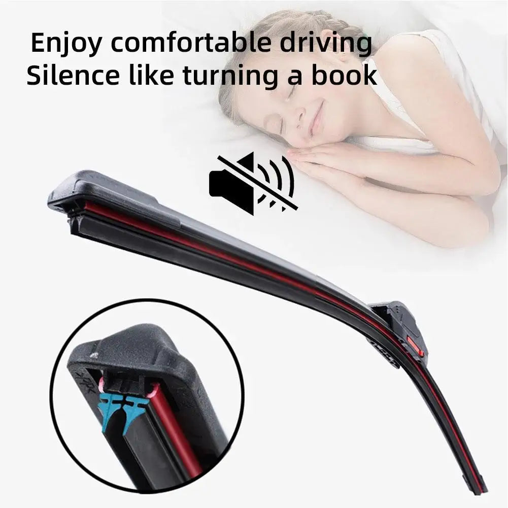 Car Windshield Wiper Blades Multi functional double-layer Soft Rubber Automotive Premium Automotive Accessory