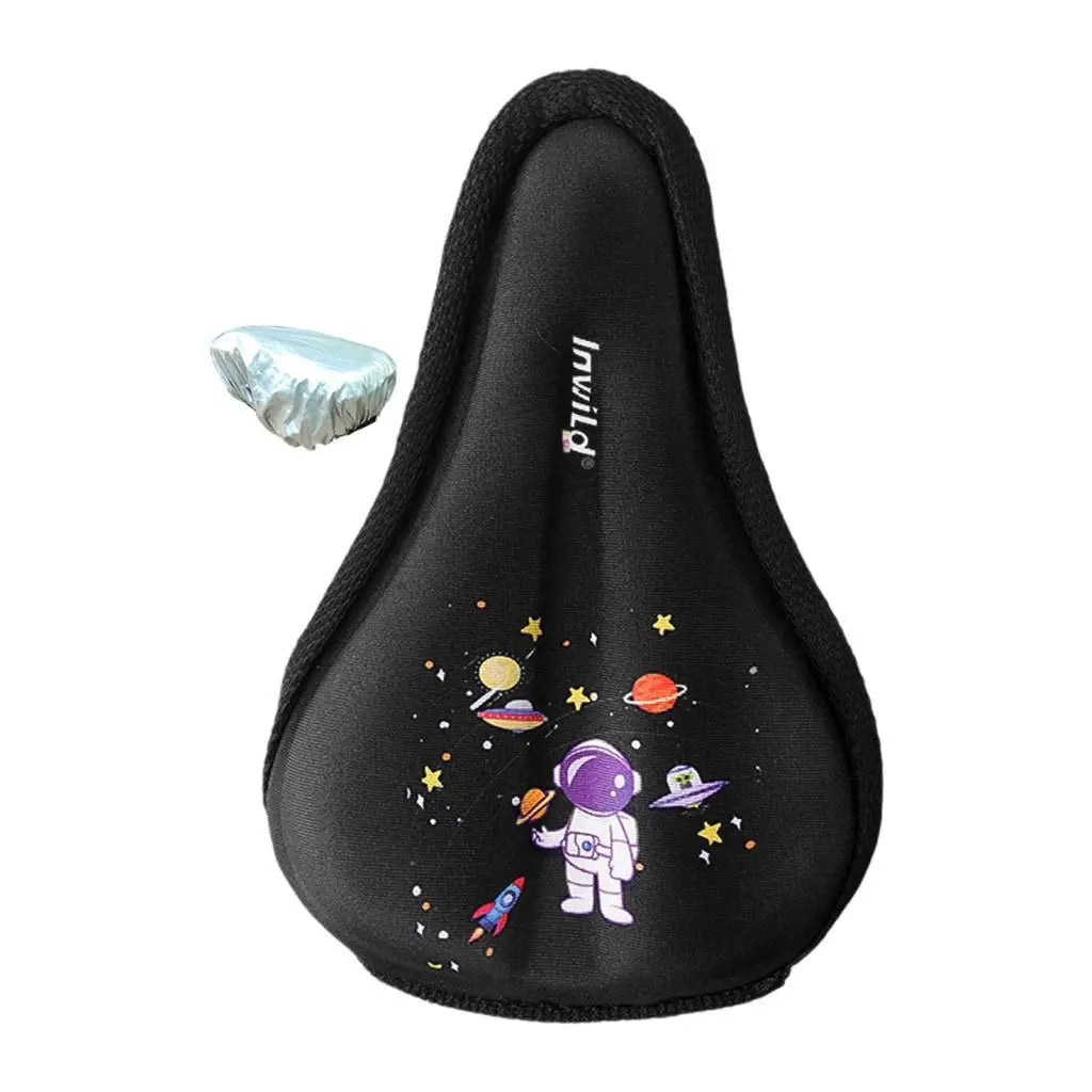 Kids Bicycle Seat Cushion Small Silicone Memory Foam Child Bike Cover Interior