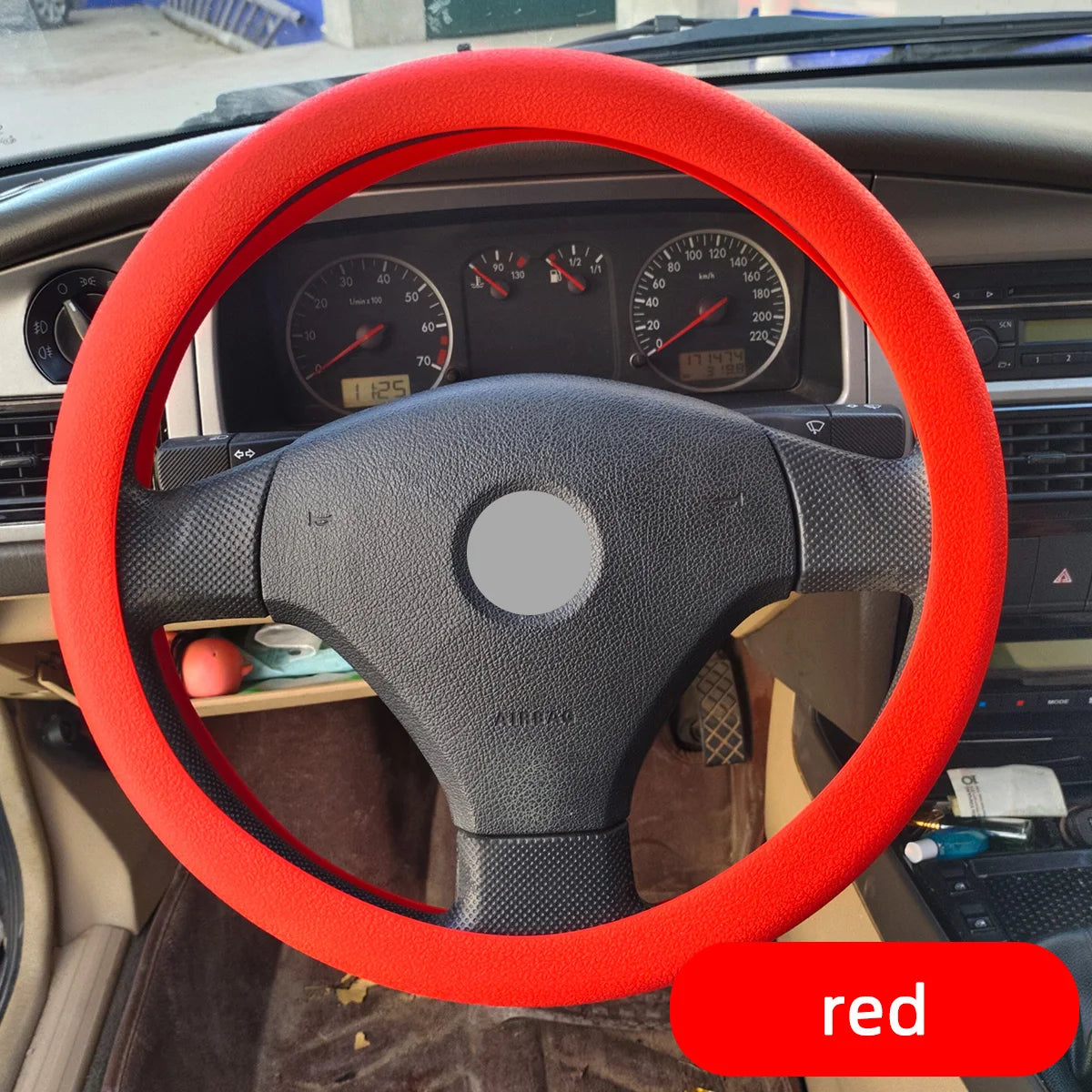 General Motors Silicone Steering Wheel Cover Protective Cover Soft Elastic Color