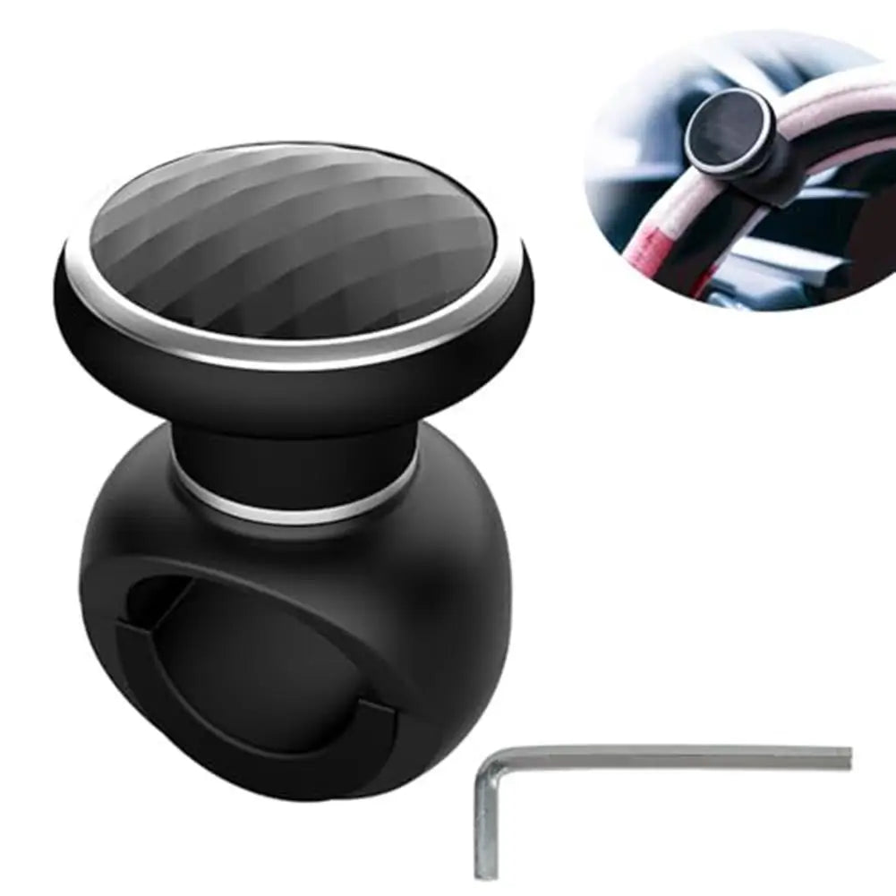 Car Duty Anti Slip Steering Wheel Knob Spinner ABS And Premium Fit For Cars