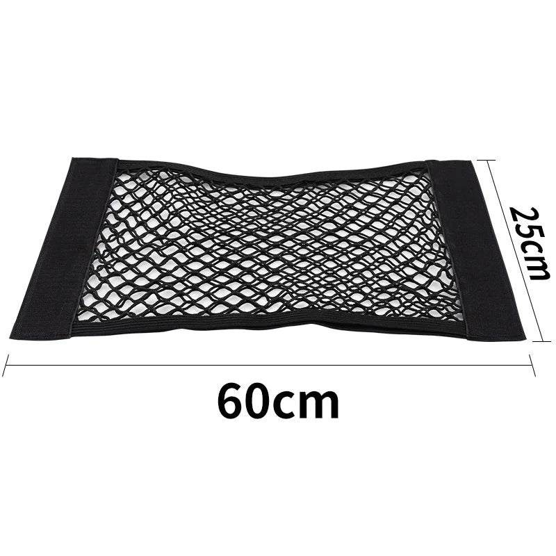 Car Trunk Mesh Organizer Tail Storage Cargo Net Seat Back Pocket Universal