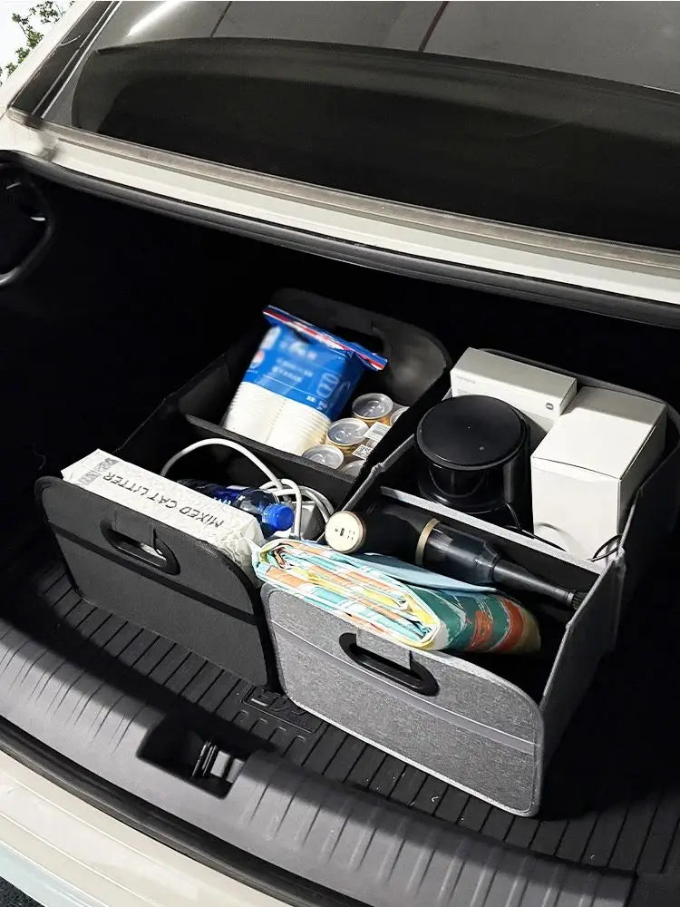 Trunk Organizer for suv Foldable portable car storage box camping outdoor Truck