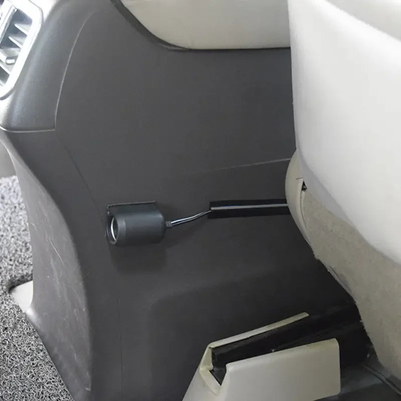4Pc Sleek Car Cable Organizer Kit Universal Sleeves for a Neat Damage-Free SUV