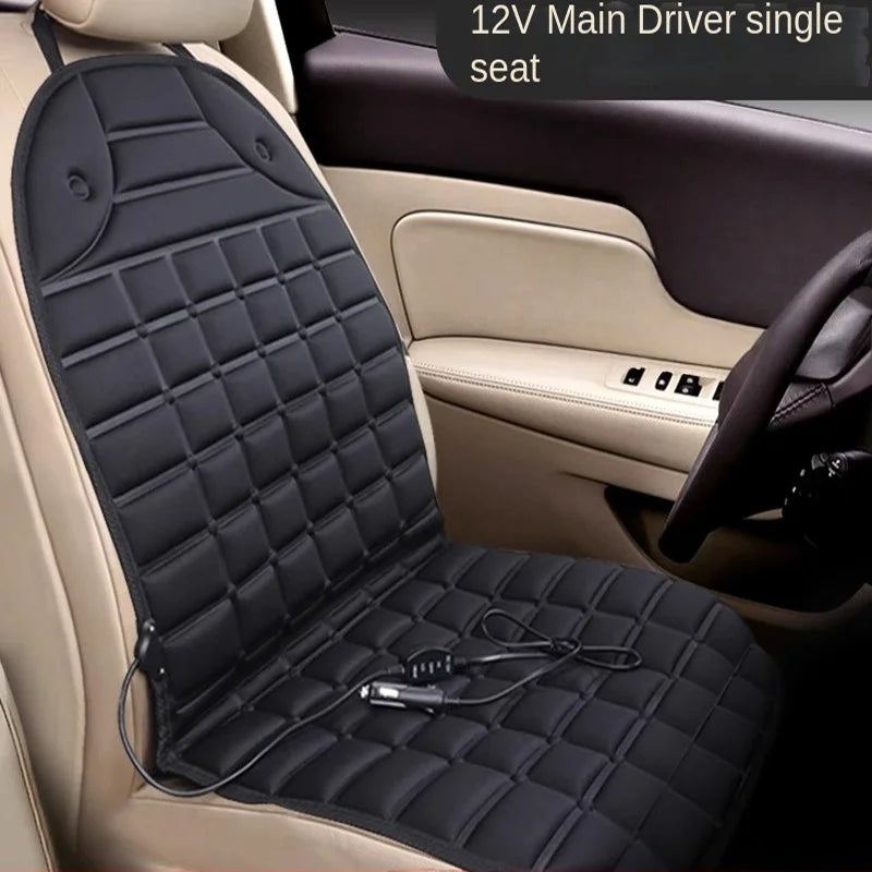 Car black heating seat cushion winter electric quick Interior Protector Auto Veh