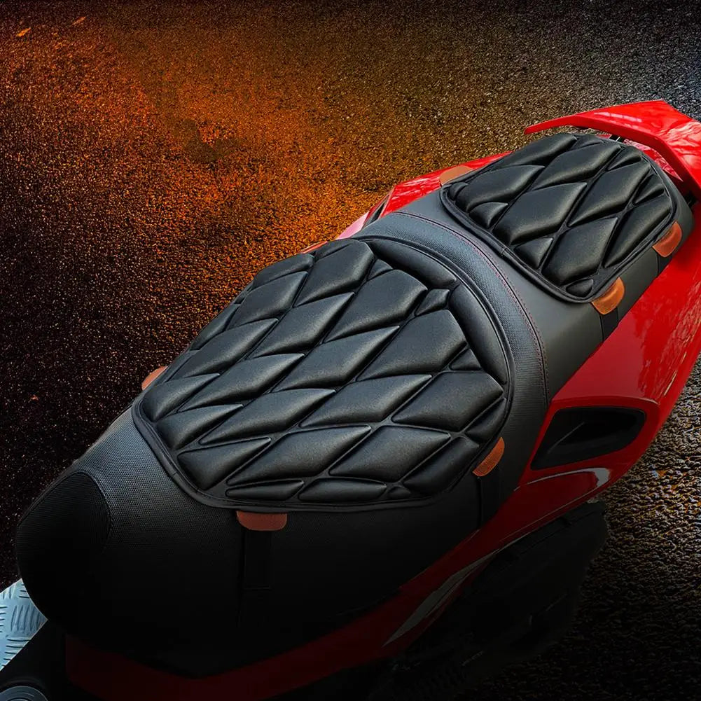 Motorcycle Seat Cover 3D Comfort Air EVA Cushion Waterproof UV Heat Interior