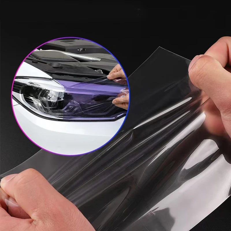 Automotive TPU Headlight Film Intelligent Light Control Car Body Protection Film Repair Scratches Photochromic Modification Film