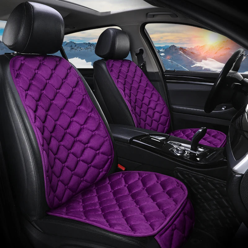Car Seat Cover Protector Universal Winter Warm Auto Cushion Rear Interior
