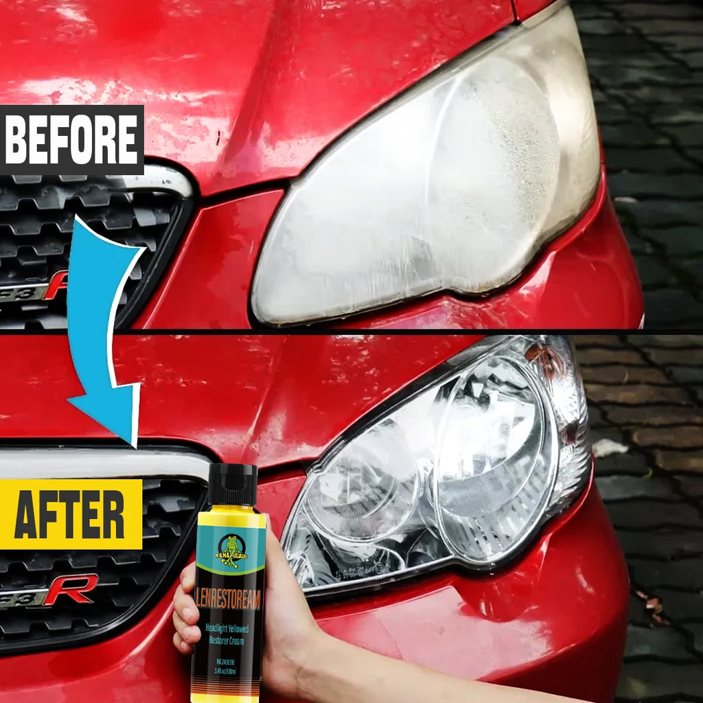 Car Headlight Liquid Polymer Polisher Light Restoration Besteam Headlamp Scratch Remover Repair Cleaning Auto Part RG316