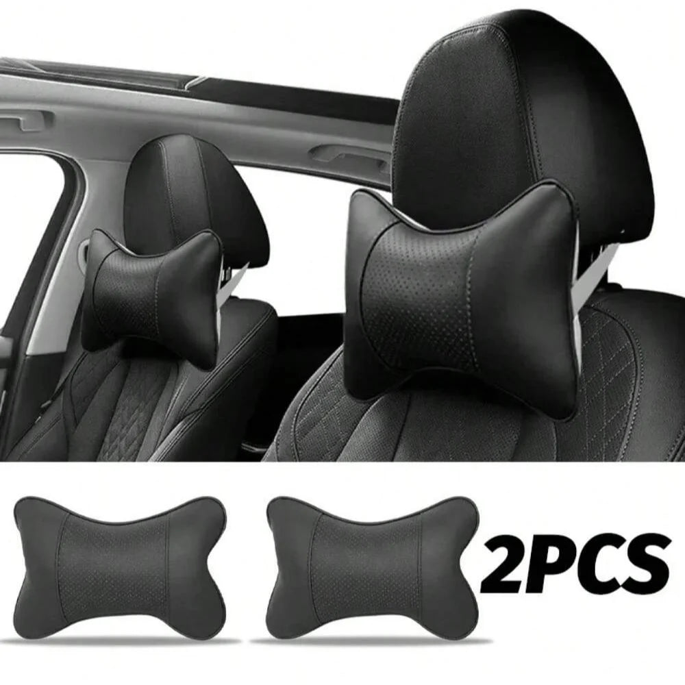Car Seat Headrest with Breathable Mesh Auto Safety Head and Neck Rest Relax