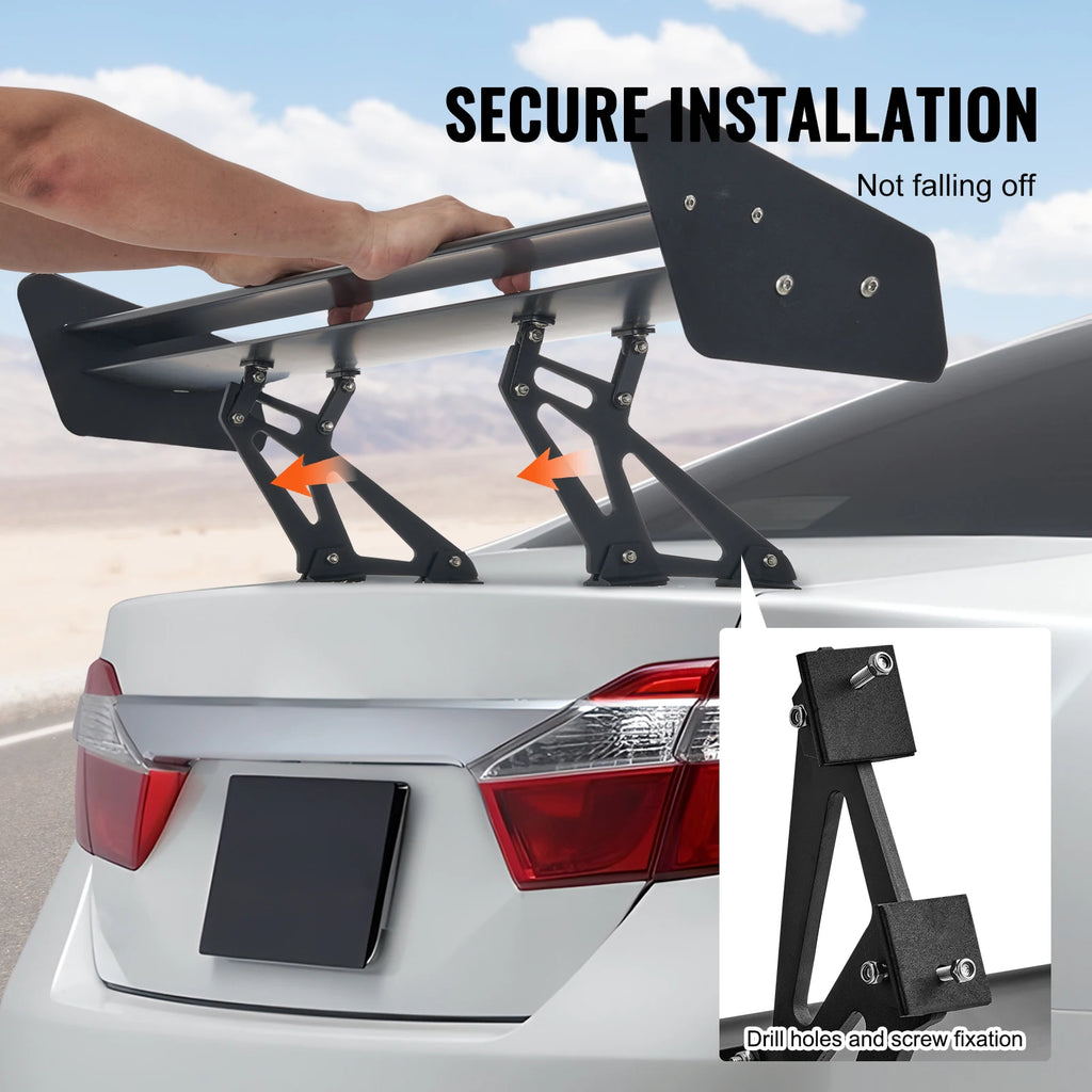 SucceBuy GT Wing Car Spoiler US Shipping Universal Spoiler with Double Deck Car