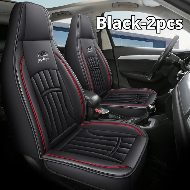 2pc Car Seat Covers for Integrated Headrests Effective Protection Comfortable