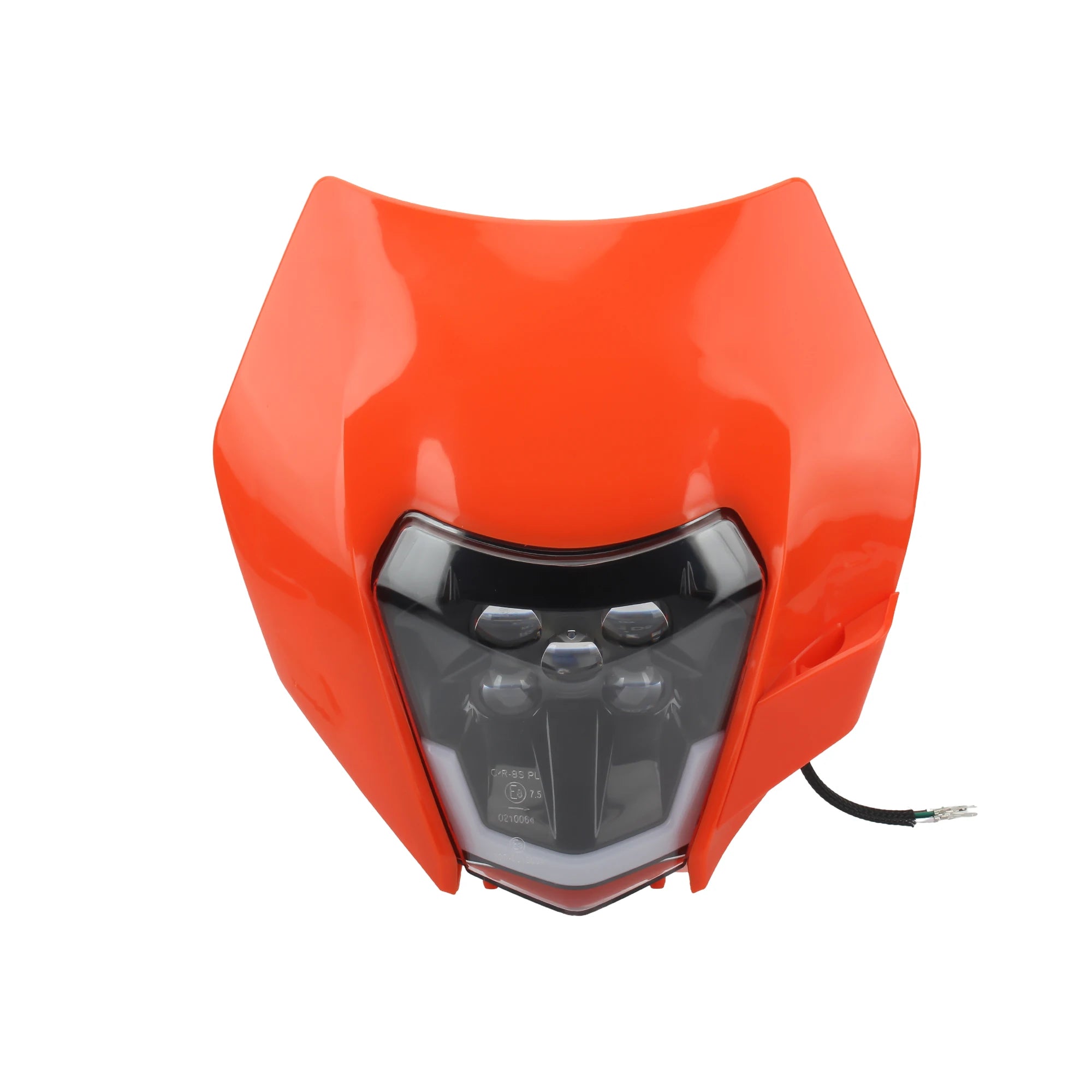 Motorcycle LED Headlight Plate for KTM EXC XC SX MX XC 125 250 300 450 Supermoto Enduro Universal Dirt Bike Headlights