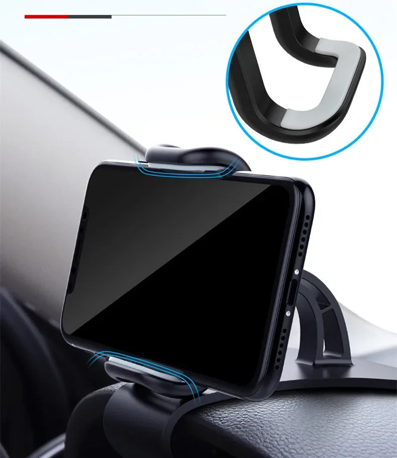 360 Rotatable Car Phone Holder Universal Cell Stands Rack Dashboard Bracket