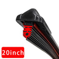 Car Front Windshield Wiper Blade 11 Layer Rubber Strip J/U-Shaped Premium Automotive Accessory