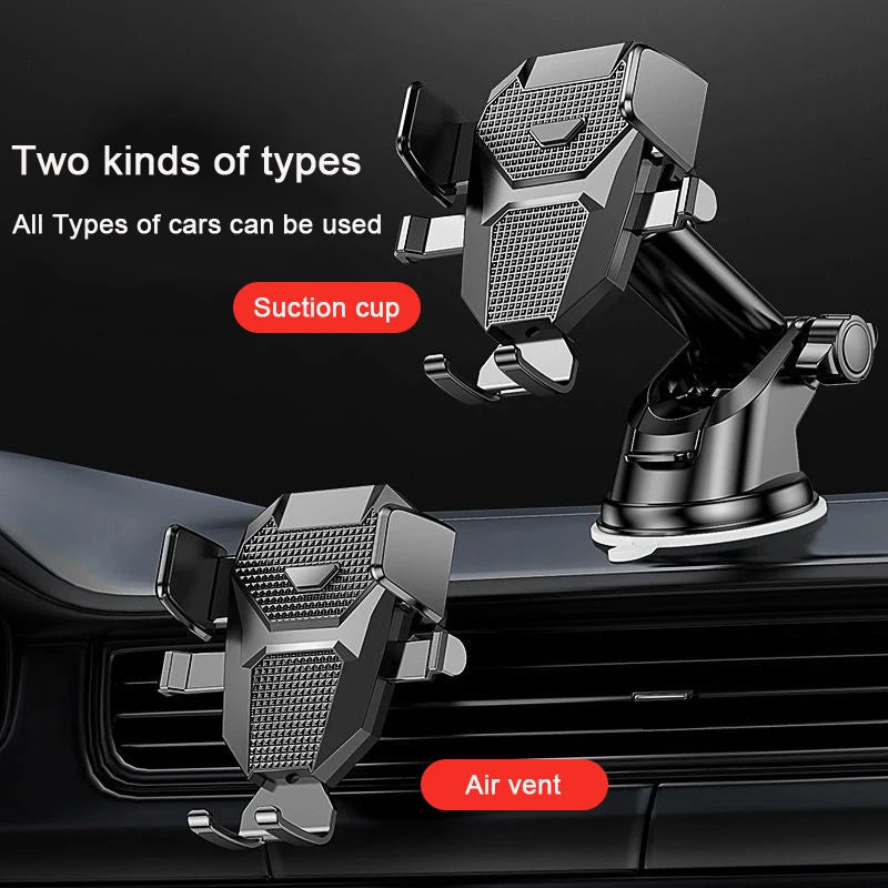 2026 NEW Universal Sucker Car Phone Holder 360 Windshield Dashboard Mobile