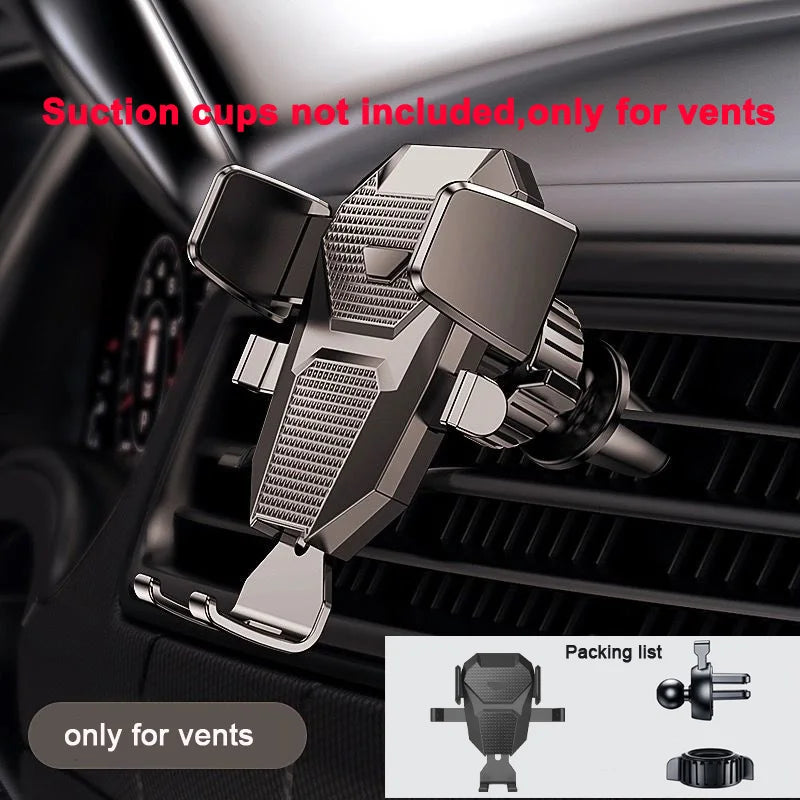 2026 NEW Universal Sucker Car Phone Holder 360 Windshield Dashboard Mobile