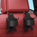 1/2 Multifunctional car storage rack with hooks Cup holder and box Bracket Stand