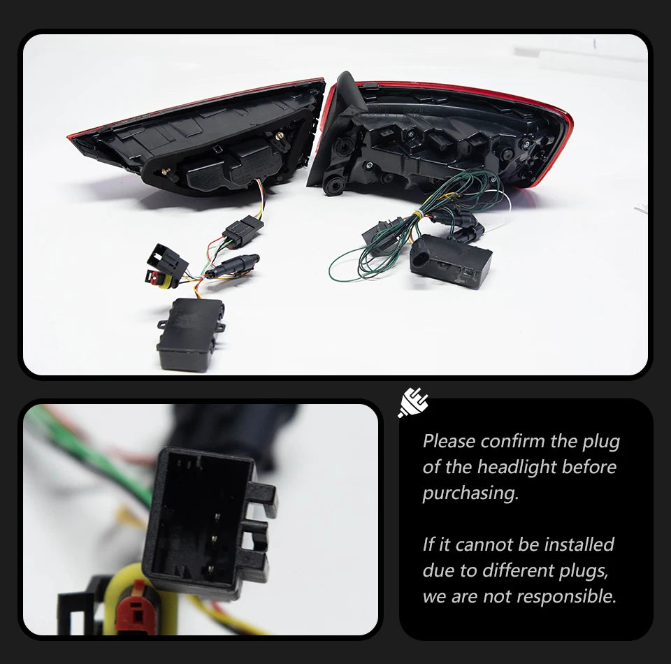 Car Lights for Audi A3 8V Limousine Sedan 2013-2020 LED Auto Taillight Assembly Upgrade Dynamic Turn Signal Lamp Accessories