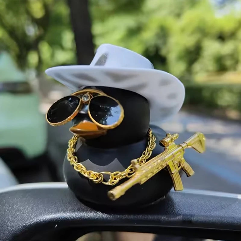 Rubber Duck Car Ornaments, Funny Ducks Dashboard Decorations Accessories Premium Automotive Accessory