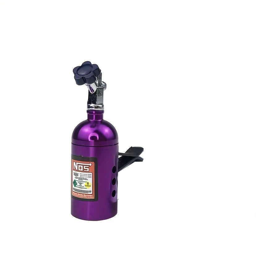 Car Air Freshener NOS Nitrogen Bottle Vent Aromatherapy Auto Aroma Flavoring SUV