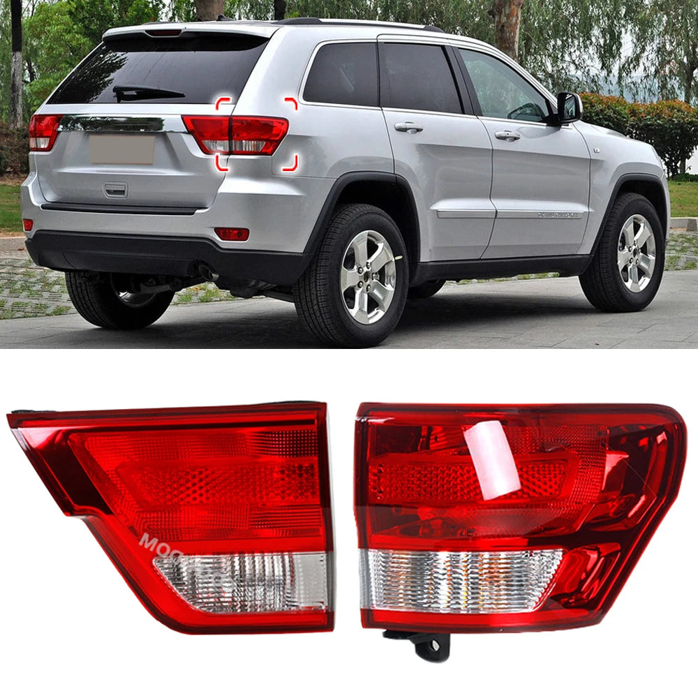 Car Outside Tail Light Rear Brake Taillight Lamp Fog Lamp For Jeep Grand Cherokee 2011 2012 2013 55079414AF 55079420AD