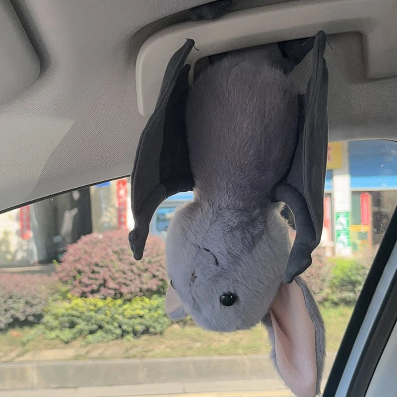 New Cute And Bizarre Bat Pig Doll Fun Plush Toy Sleeping Collection Exquisite Premium Automotive Accessory