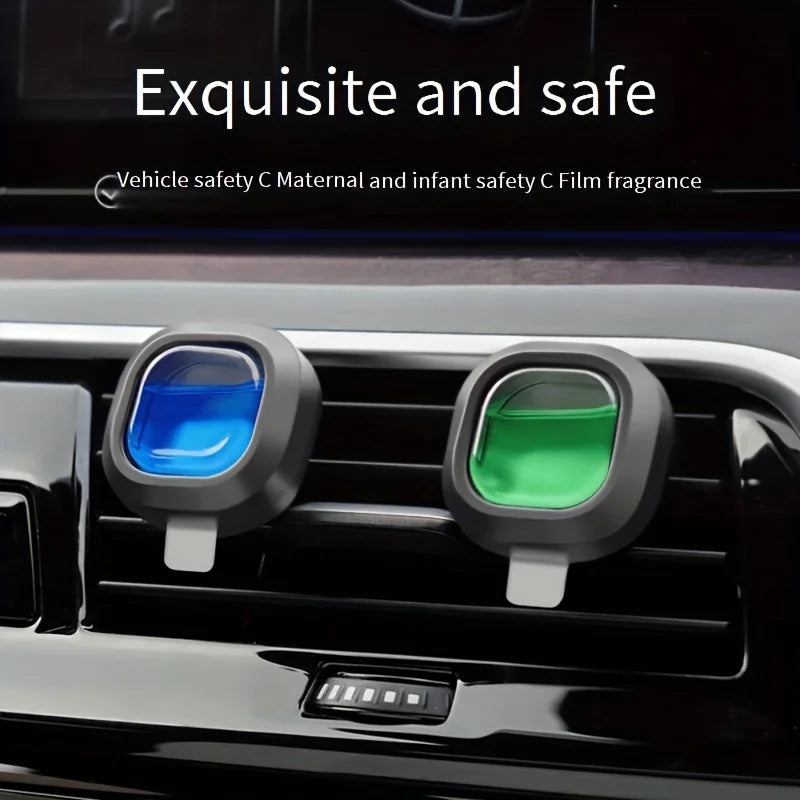 30-Day Long-Lasting Car Air Freshener Vent Clip Essential Oil Scented Odor SUV