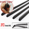 2Pcs/lot Universal AAA-Grade Auto Vehicle Insert Soft Rubber Strip Refill For Premium Automotive Accessory