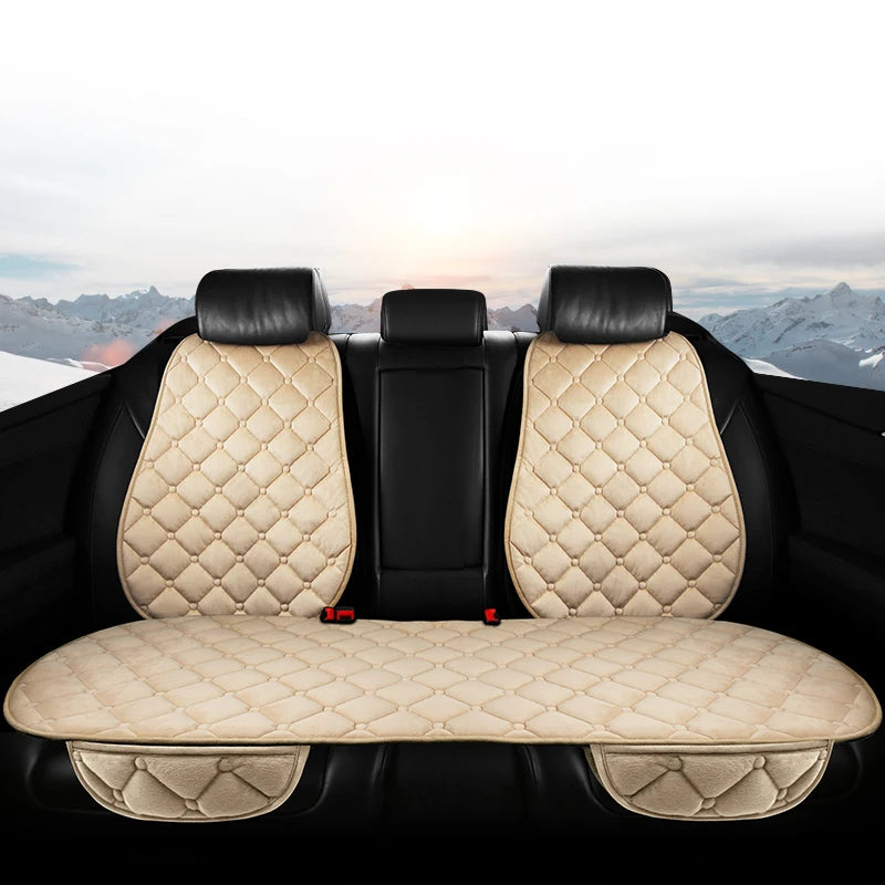 Car Seat Cover Protector Universal Winter Warm Auto Cushion Rear Interior
