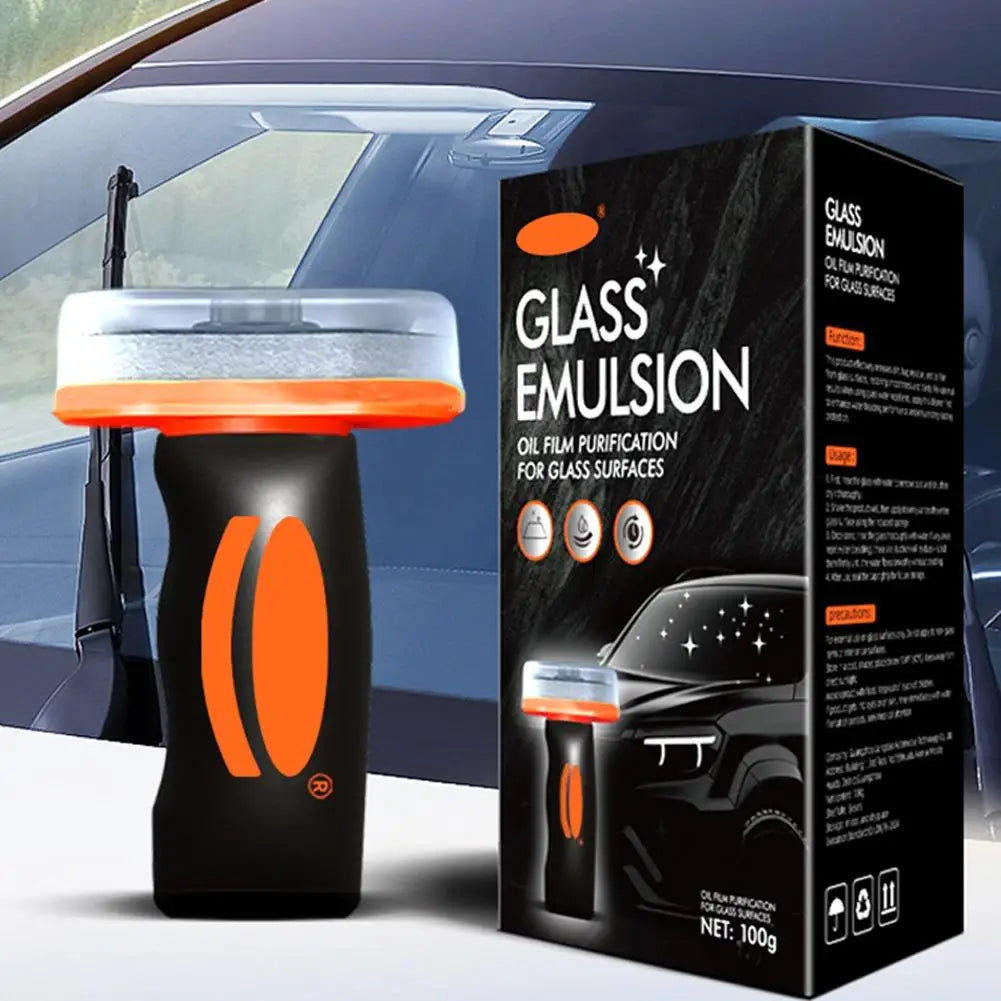 100g Car Windshield Glass Water Rain Repellent Auto Cleaner Anti Fog Oil Film Premium Automotive Accessory