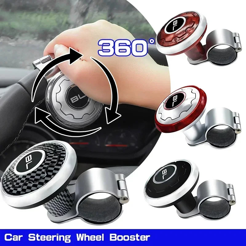 Universal Car Steering Wheel Booster Spinner Knob 360 Degree Rotation Ball