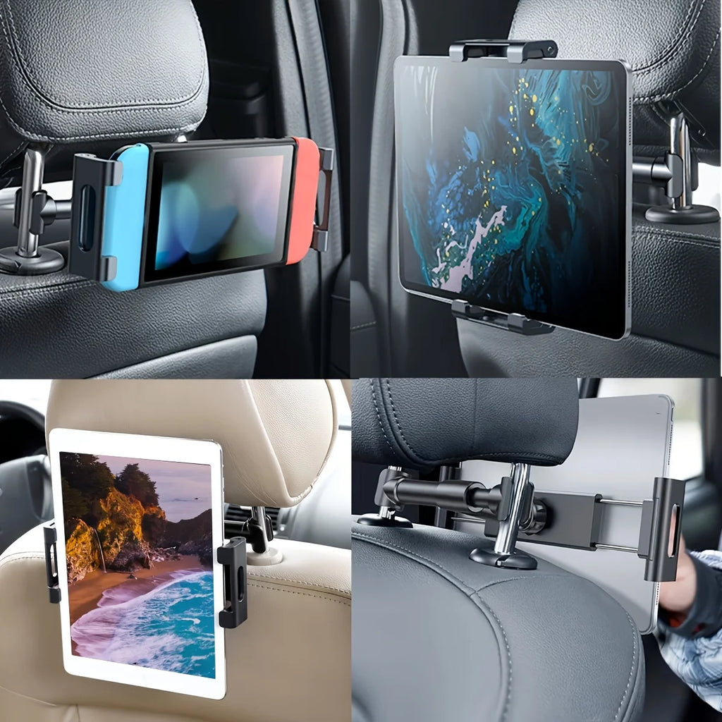 Universal Car Tablet Holder Back Seat Headrest Mount For iPad Air Mini Pro 4-13