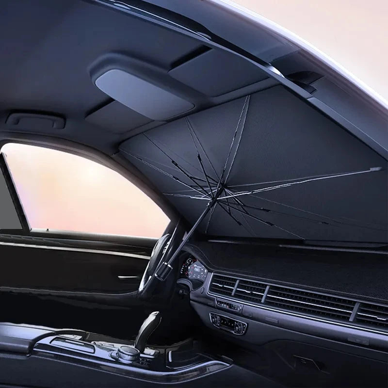 Car Sunshade Umbrella Windshield Folding Front Parasol Umbrella Type Sun Shade