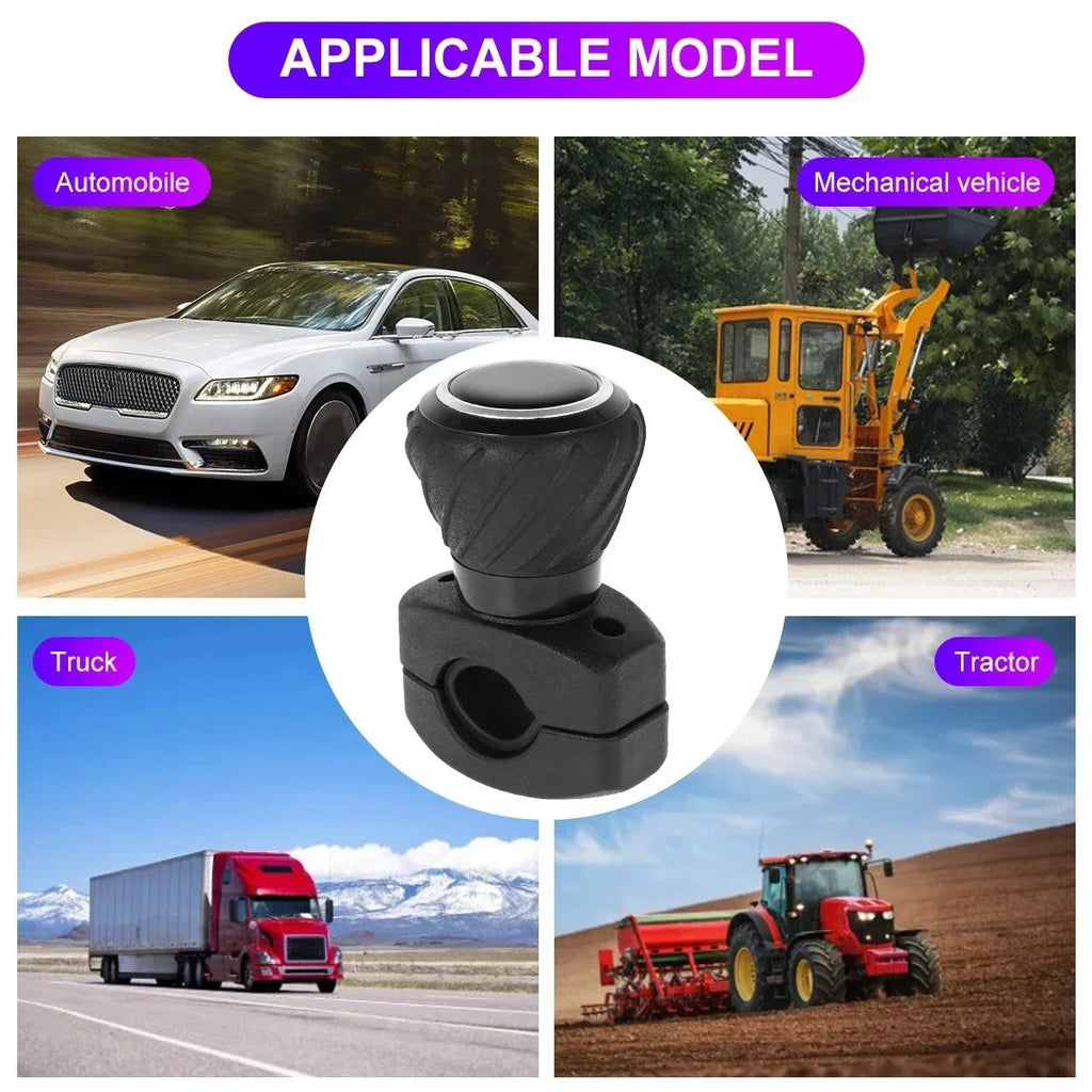 One Hand Steering Wheel Spinner Knob Turning Assist Grip Hand Control Helper