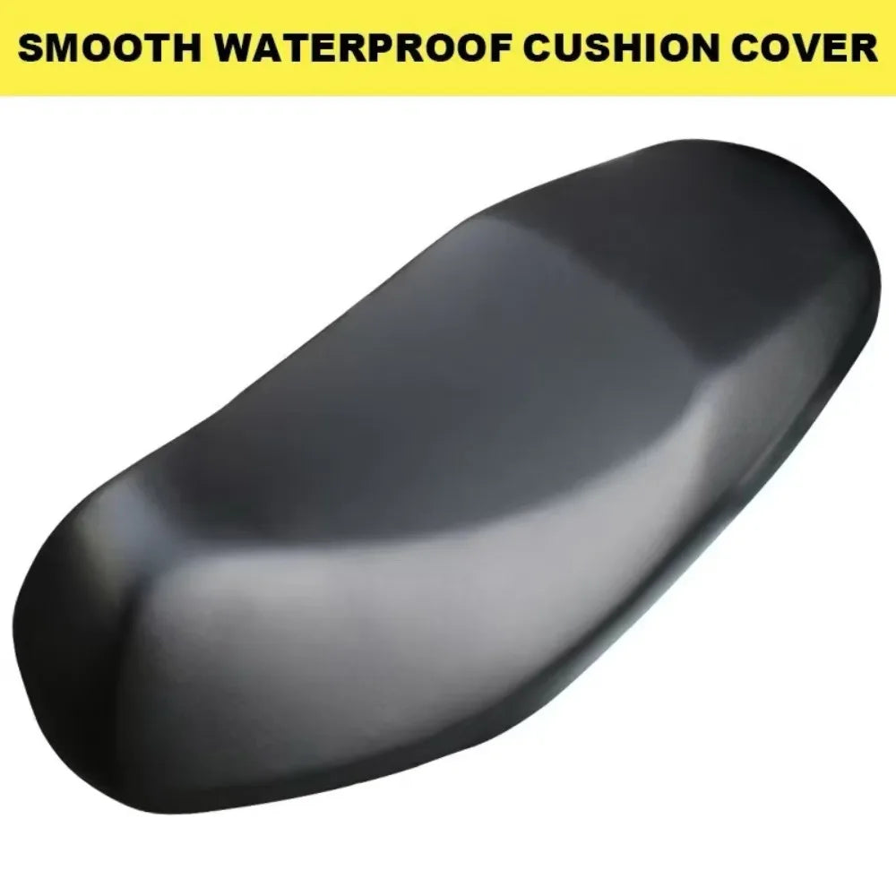 Motorcycle Seat Cover Elastic PU Leather Motorbike Protector Cushion Interior